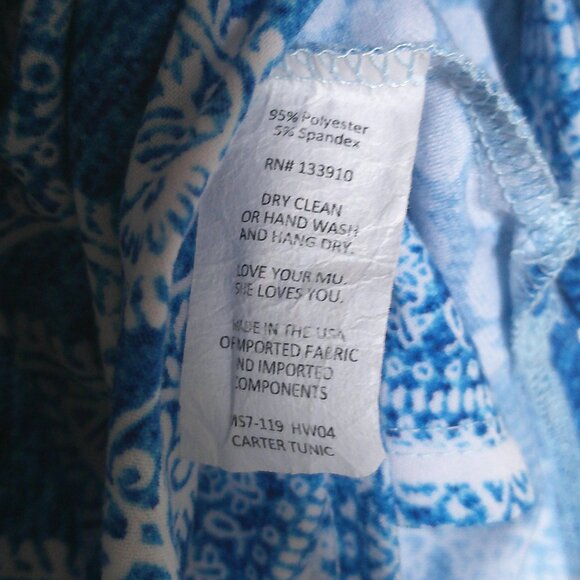 Show Me Your Mumu carter tunic blue paisley - size Small - EUC - Picture 5 of 6